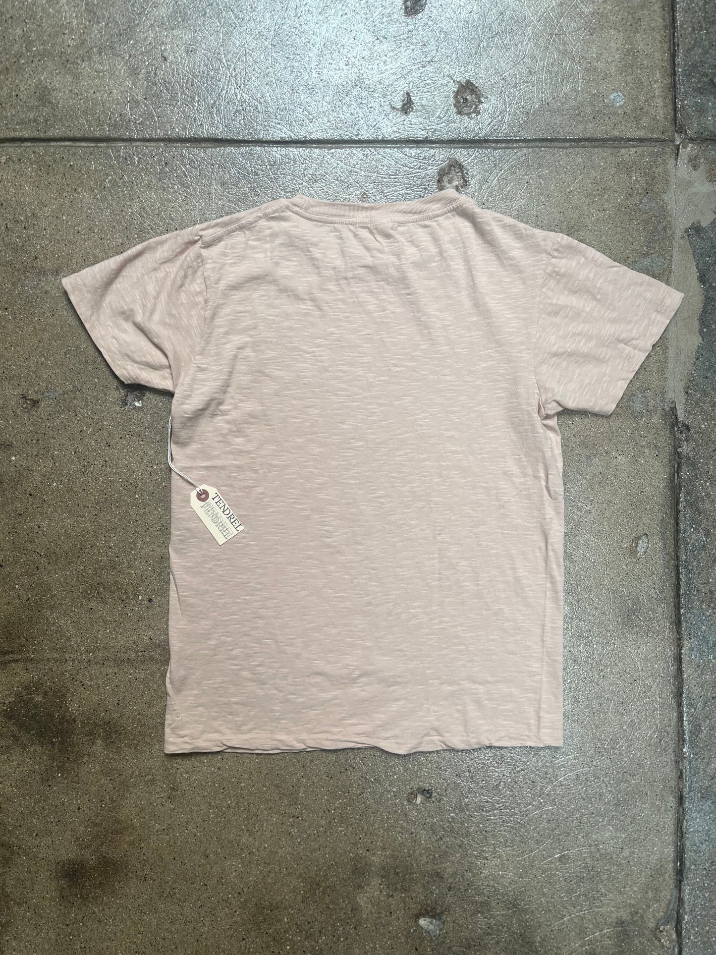 Short Sleeve Rolled Tee Smokey Beige