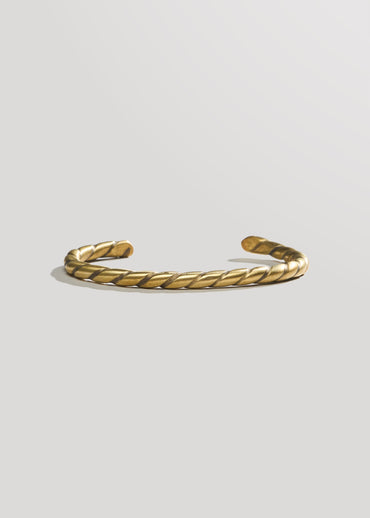 Billy Made For Friends Roped Cuff - Brass or Copper