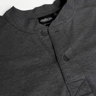 Men's Long Sleeve Henley Shirt