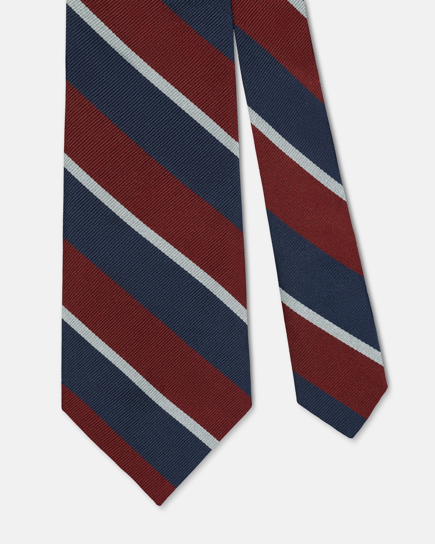 Made-in-USA Royal Air Force Striped Regimental Repp Tie