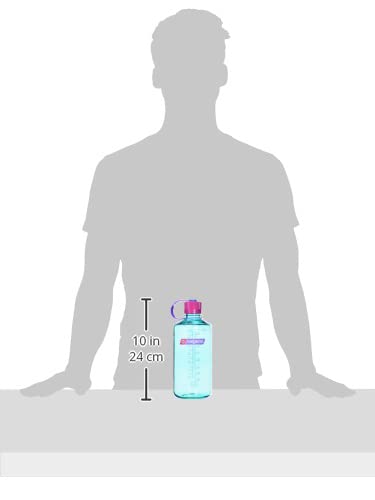 Nalgene Leak Proof Tritan BPA-Free Water Bottle - 32 oz Narrow Mouth - Made in the USA for Outdoor Use & Daily Hydration (Surfer)
