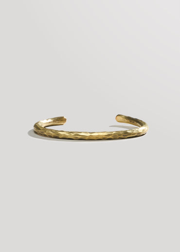 Billy Made For Friends Dinged Cuff - Brass or Copper