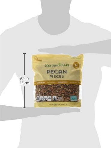 Nature's Eats Pecan Pieces, Natural, 24 Ounce