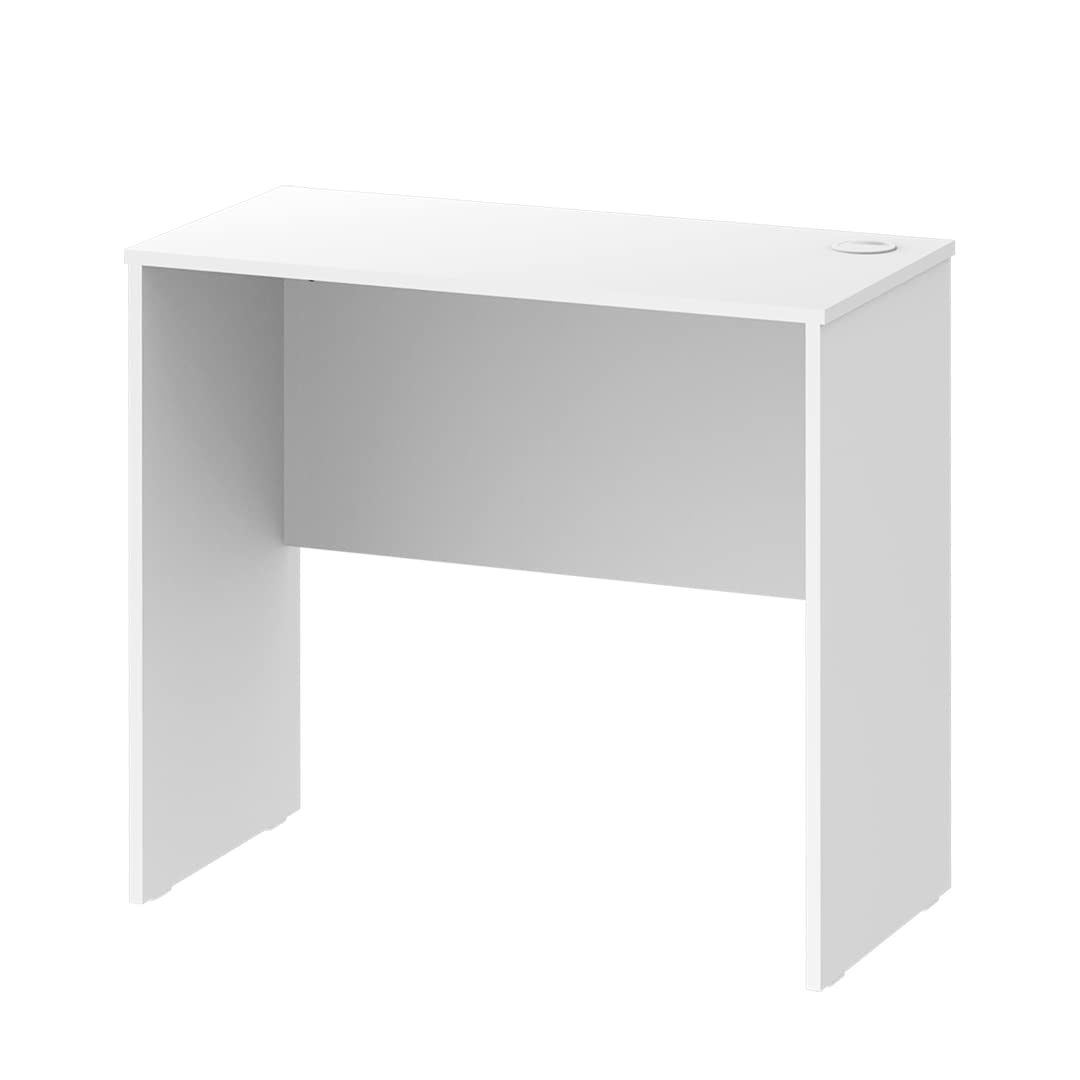 Fineboard, White Made in USA 31.5" Inch Home Office Desk Computer Writing Table, 31 Inch