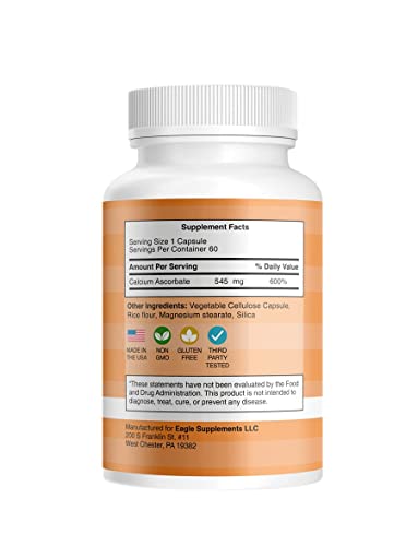 Eagle United C - Vitamin C Sourced and Made in The USA
