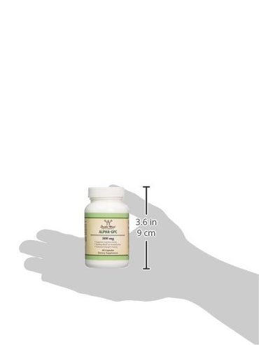 Alpha GPC Choline Capsules - 60 Count, 600mg Servings – Brain Support Aid that Supports Focus, Memory, Motivation, and Energy - (Made in the USA) Brain Support Supplement by Double Wood Supplements