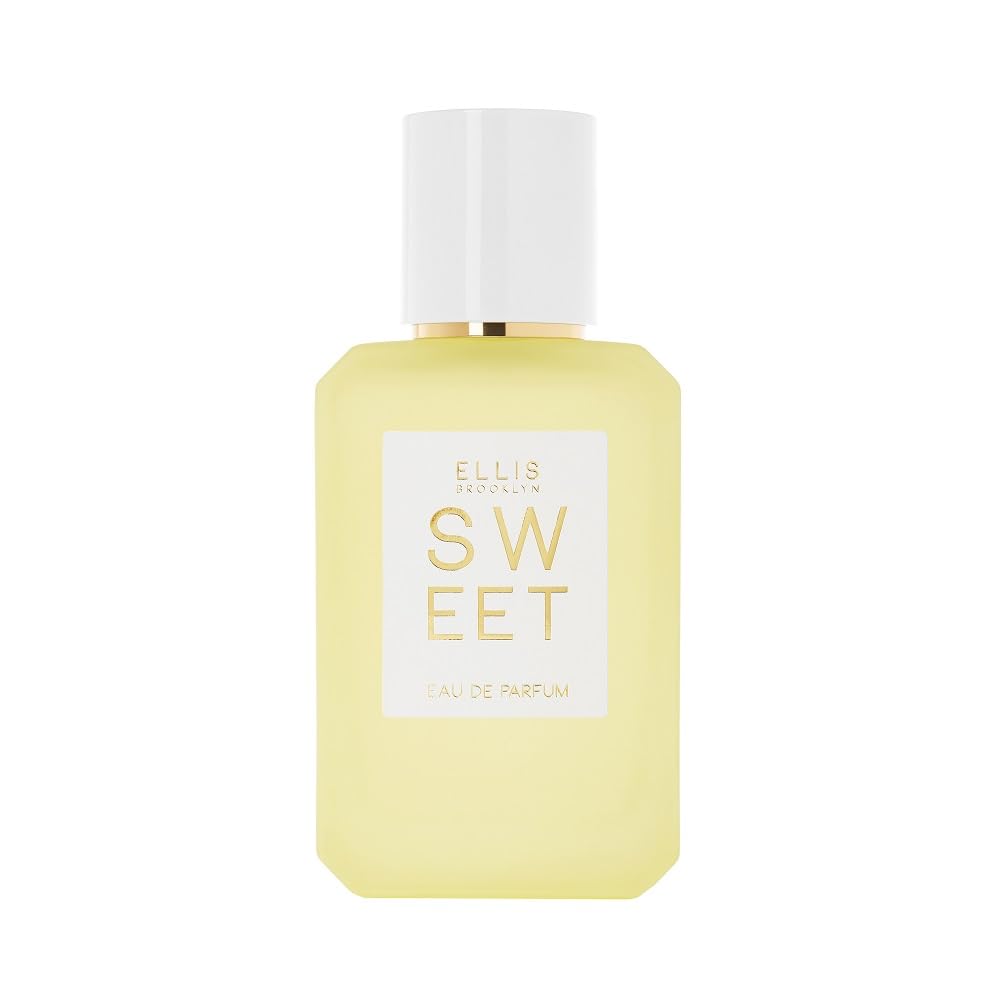 Ellis Brooklyn Sweet Eau de Parfum, Gourmand Perfume for Women with Pear, Marshmallow & Orris, Vegan, Cruelty-Free, Paraben-Free, Made in the USA, 50ml / 1.7oz