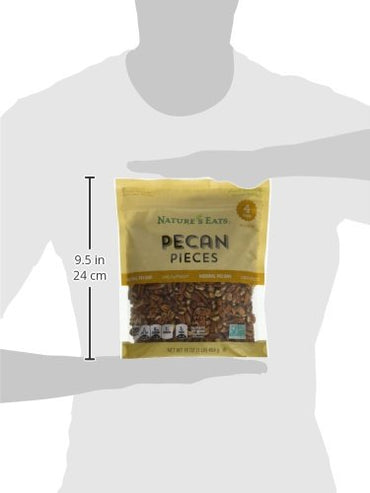 Nature's Eats, Pecan Pieces, 16 Oz