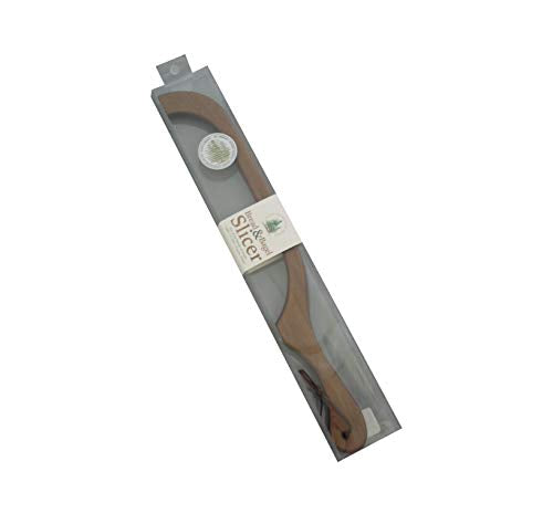 Made in the USA Out of the Woods of Oregon Bread and Bagel Slicer Bow Saw Bread Knife for Home Made Bread, Sourdough, Bagels and more