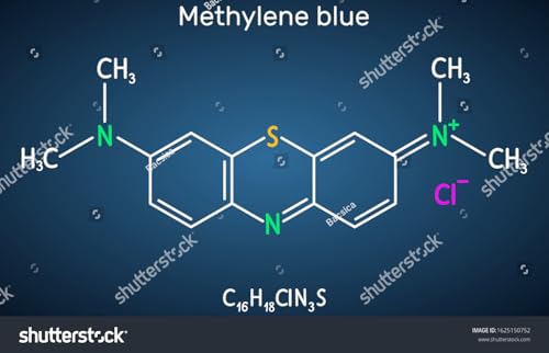 Methylene Blue Pharmaceutical Grade - Third Party Tested - Formaldehyde & Alcohol-Free - Methylene Blue 1% for Humans - USP Grade Brain Health Dietary Supplement - Made in USA (118ML Bottle)