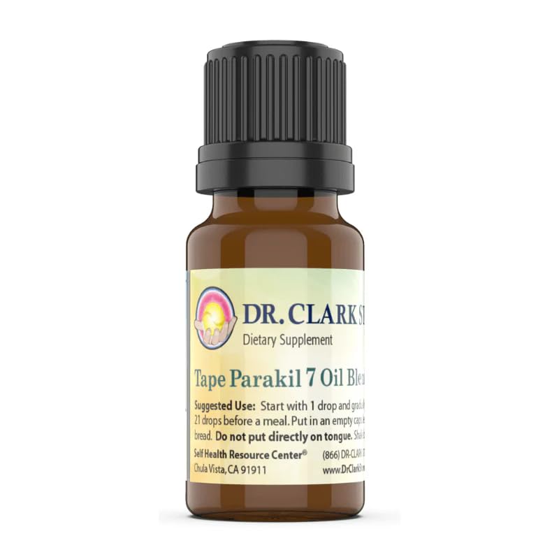 Dr. Clark Tape Parakil 7 Oil Blend, 10 cc - Stronger Immune System