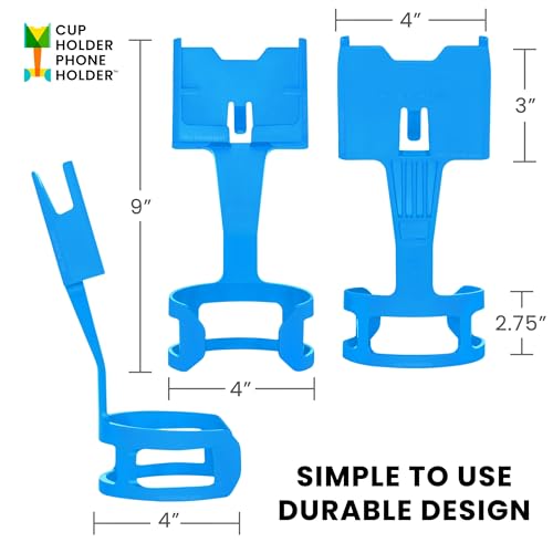 Cup Holder Phone Holders for Your Car Cupholder - Made in USA - Cup Holder Phone Mount for Car, Universal Compatible with All Smartphones, iPhone, Samsung, Google, Android
