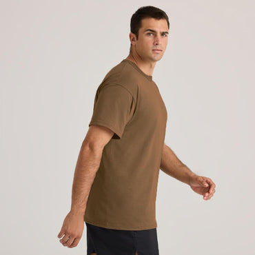 Soffe Men's 3 Pack-USA Poly Cotton Military Tee