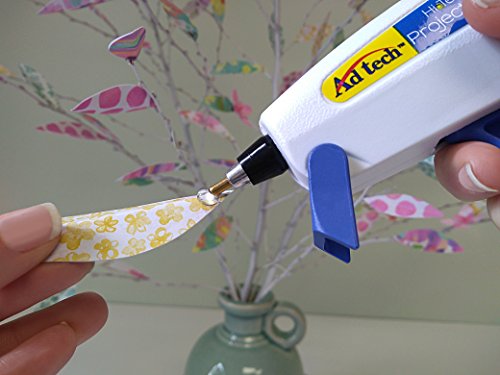 AdTech 8-Inch Mini Hot Glue Sticks, Clear | Multi-Temp, Strong Bonding Adhesive for Crafting, DIY & Repairs | Works with All Mini Glue Guns | Made in the USA