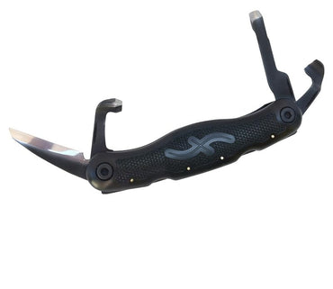 FLEXCUT Pocket Jack for Carvin' 2.0, Light Weight Wood Carving Jackknife Style Tool with 4 Blades, Made in the USA | JKN289