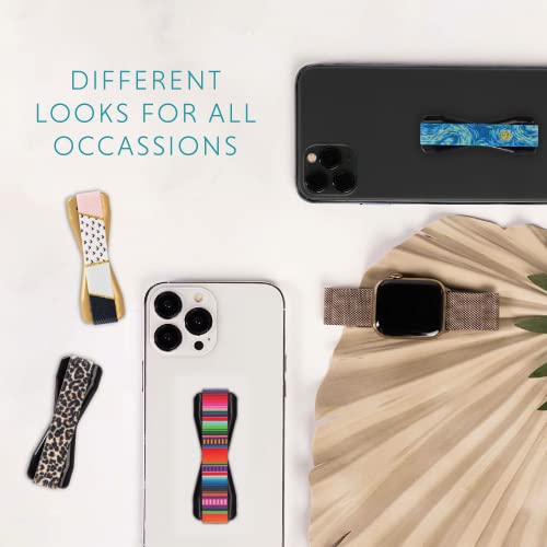 LOVEHANDLE Universal Phone Grip for Smartphones & Mini Tablets - Phone Holder for Hand - Wireless Charging Compatible - Made in The USA