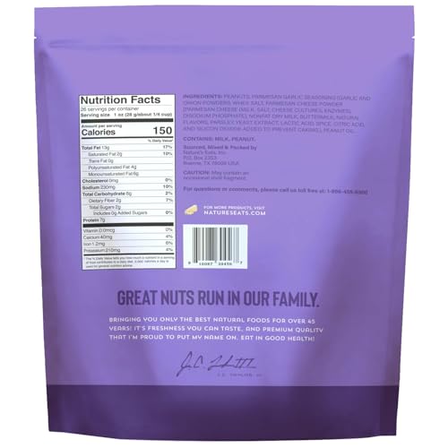 Garlic Parmesan Peanuts 26oz