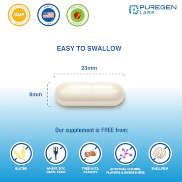 Puregen Labs Potassium Bicarbonate Supplement 1020 mg | Non-GMO | Gluten Free | Made in USA | 240 Vegetarian Capsules