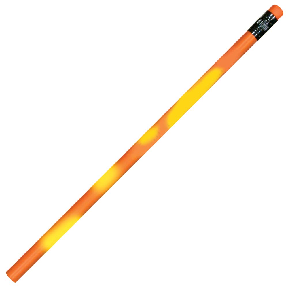 Color Changing Mood Pencil with Eraser - Graphite Pencil - Made of quality wood, Set of 24, Assorted Colors - MADE IN USA
