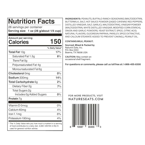 Buffalo Ranch Peanuts 26oz