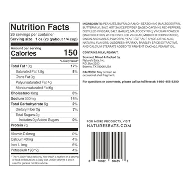 Buffalo Ranch Peanuts 26oz