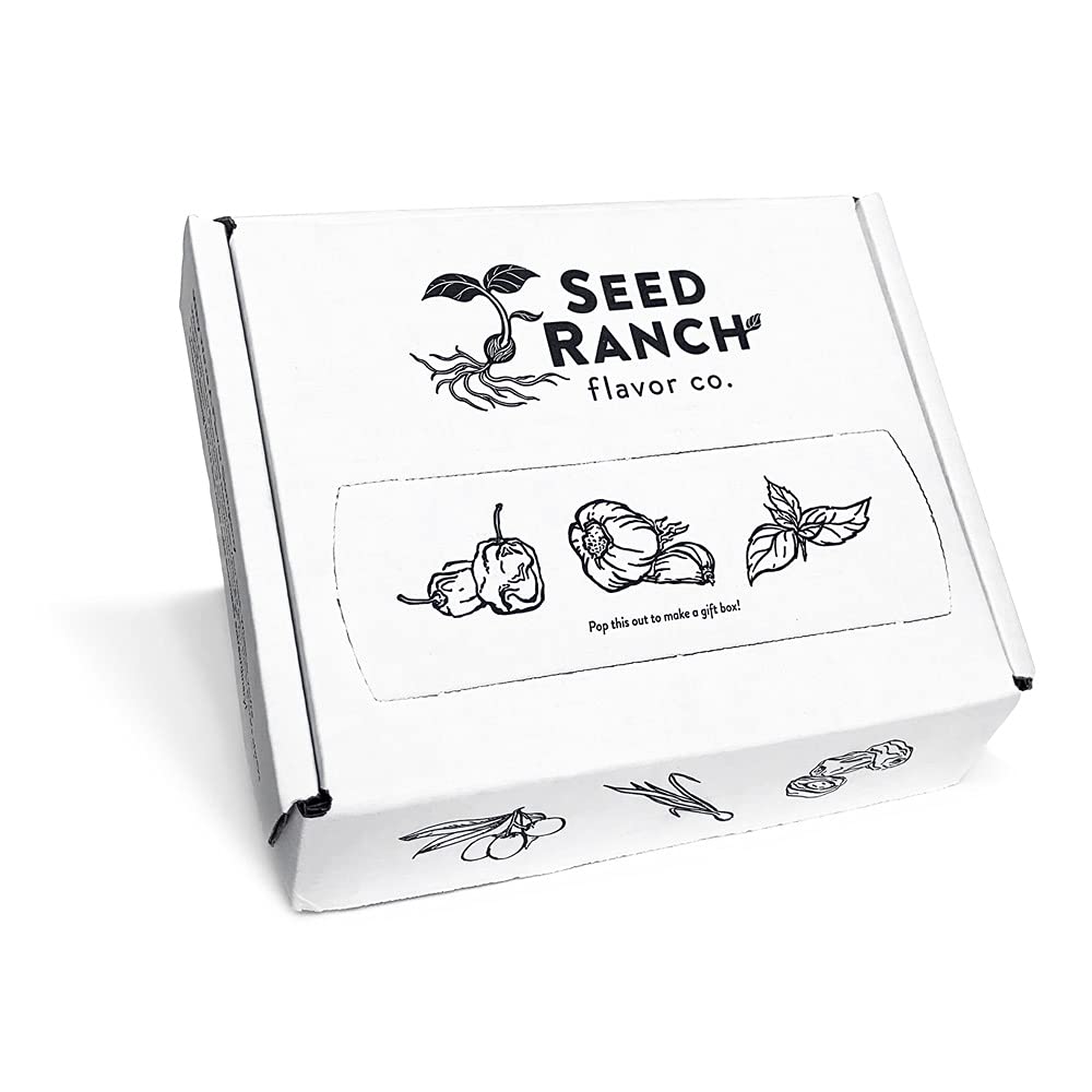 Seed Ranch Hot Sauce Variety Bundle, 4 Pack - Umami Reserve, Smoky Ghost, Thai Green, NashSeoul - Medium to Hot Heat, Organic Gourmet Hot Sauce, Vegan, Non-GMO, Gluten-Free