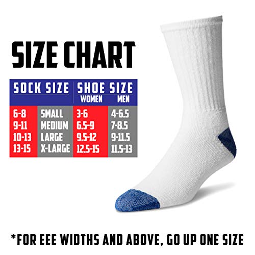 Everyday Crew Socks for Men - American Made - Cotton Socks by Sole Pleasers
