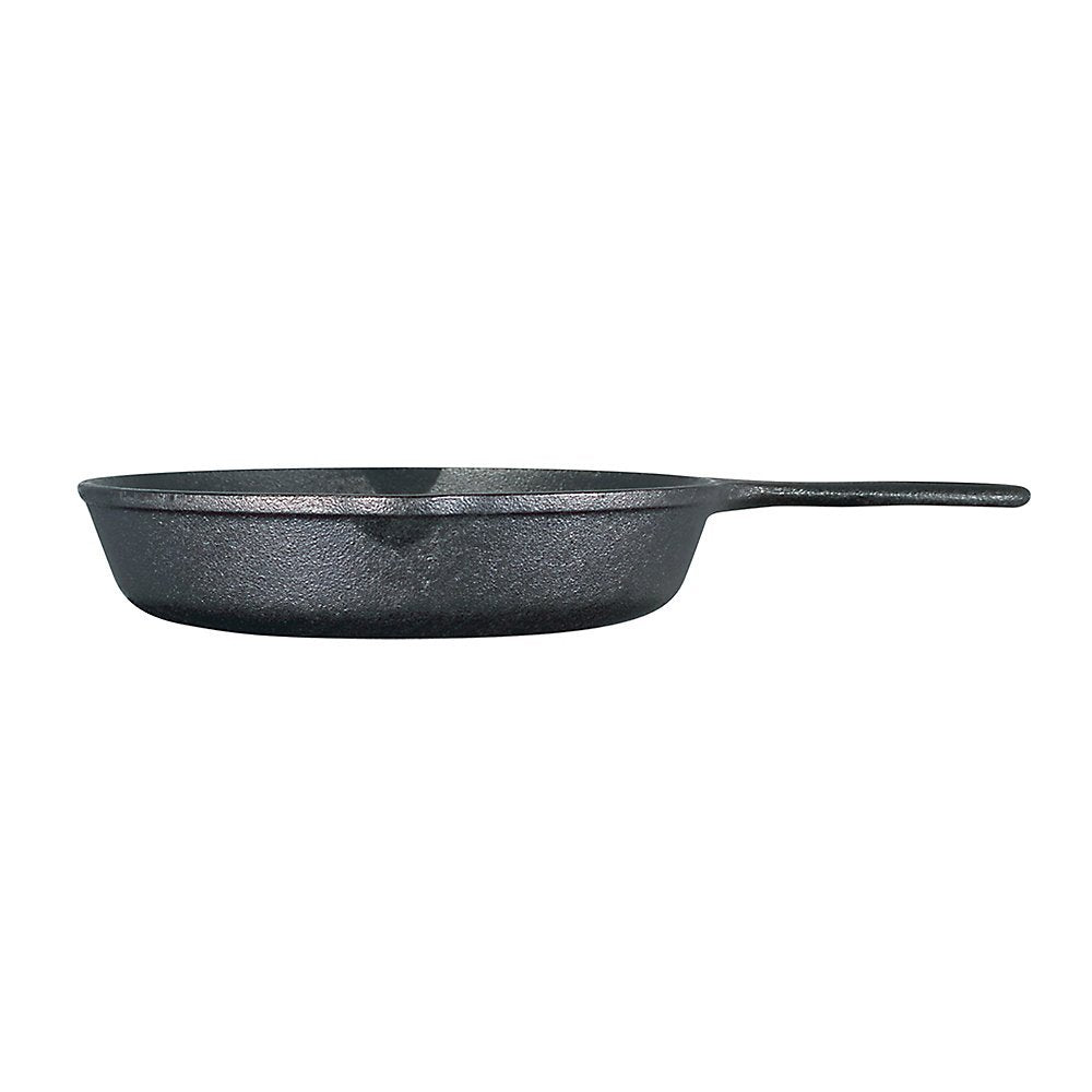 Lodge Cast Iron Pre-Seasoned Skillet – Signature Teardrop Handle - Use in the Oven, on the Stove, on the Grill, or Over a Campfire