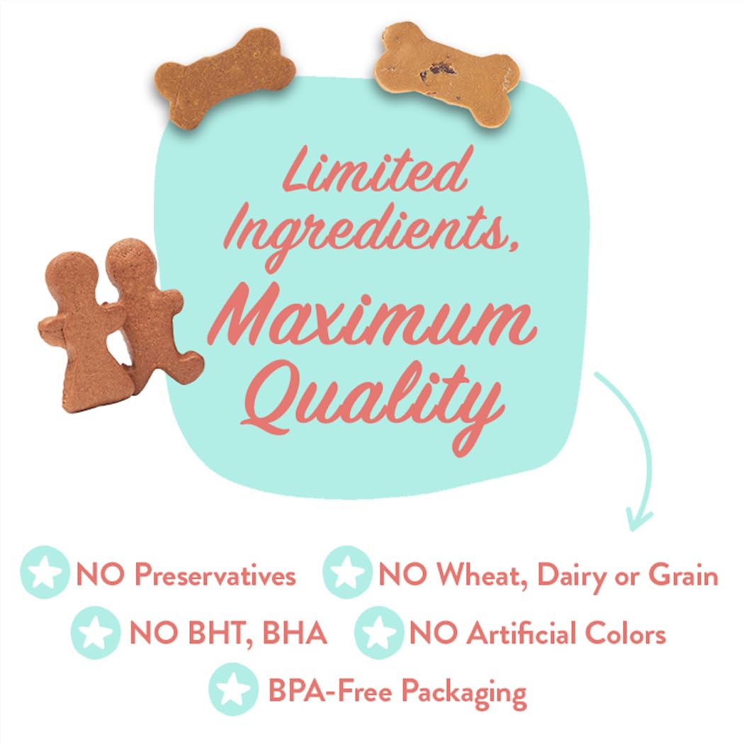 Portland Pet Food Company Healthy Dog Treats - Grain-Free, Human-Grade, Bacon Dog Treats - All Natural Dog Training Treats & Biscuits Made in the USA Only