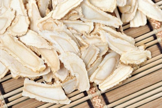 ENG American Ginseng Slices - Large Panax Ginseng Slices,4oz/Box Fresh Wisconsin Long Slice for Tea & Soup - Organic Ginseng Supplement for Men & Woman to Boost Immunity & Energy( Pack of 1 )