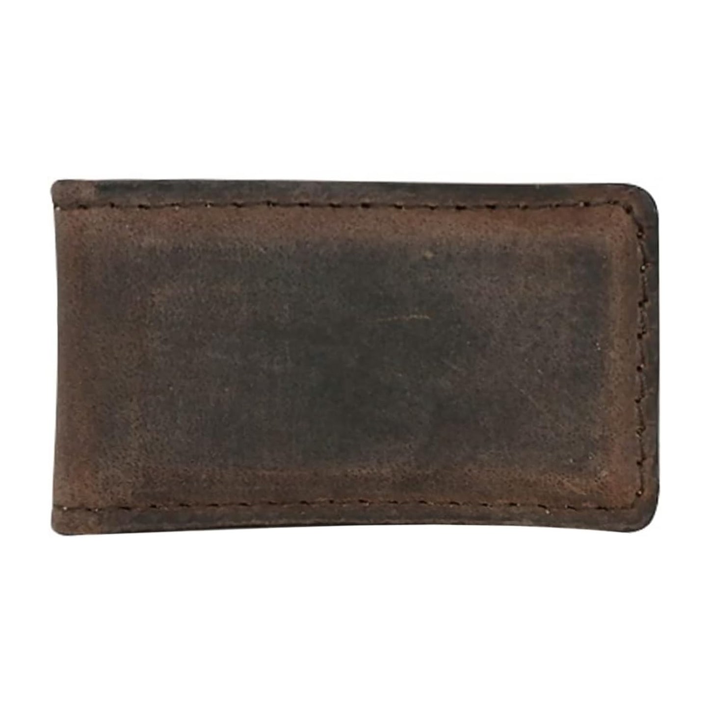 Real Leather Creations Genuine Leather Money Clip – Magnetic - American Factory Direct - Made in USA FBA487