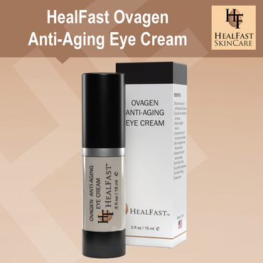 HealFast Ovagen Anti-wrinkle Eye Cream With Retinol (0.5 Oz) & Hyaluronic Acid To Brighten Dark Circles – Reduce of Puffiness – Suitable For All Skin Types