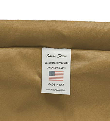 Owen Sewn Heavy Duty 40in x 50in Canvas Laundry Bag - Made in The USA