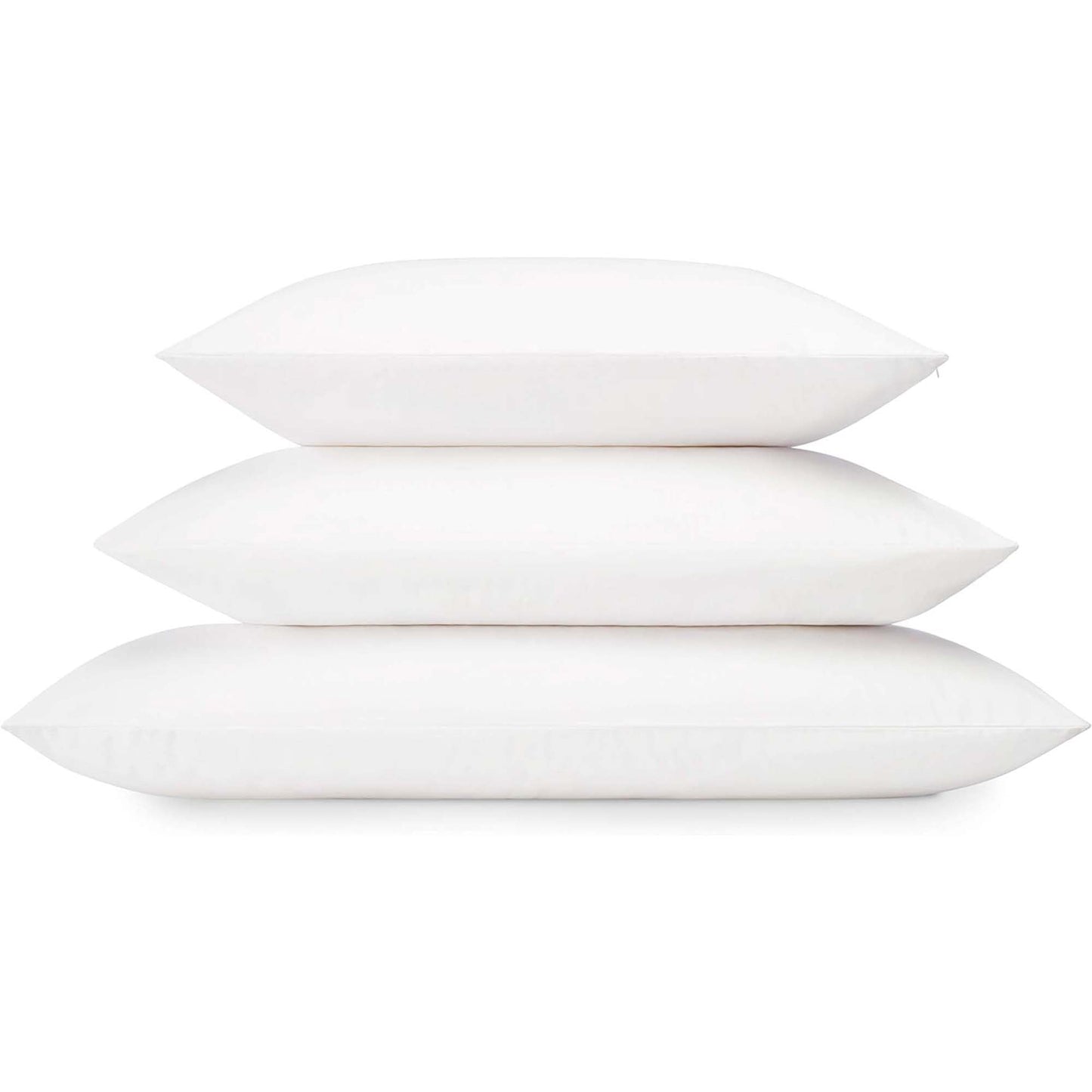 RejuveNite American Talalay Latex Medium Support Bed Pillow for Sleeping with Luxurious 100% Cotton Sateen, 400TC Cover, Standard High Profile – Made in USA