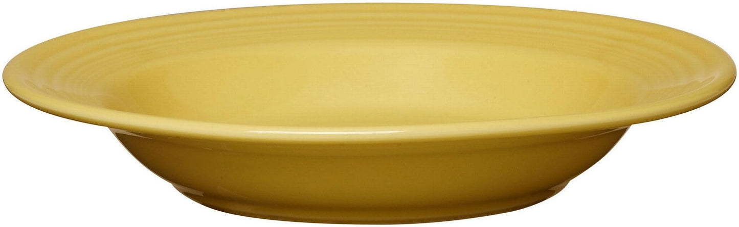 Fiesta 9-Inch, 13-1/4-Ounce Rim Soup Bowl, Sunflower