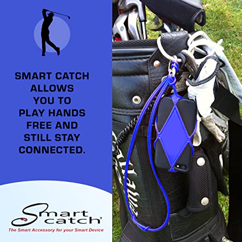 Smart Catch (The Original) Cell Phone Lanyard, 32” Cell Phone Holder for Walking, Sports, and Everyday Use, Compatible with Most Smartphones, Made in The USA