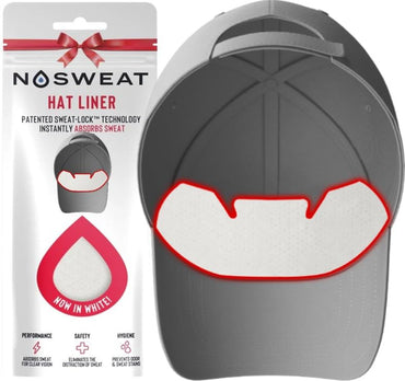 Golf Hat Sweat Liner – Prevents Stains & Odor by NoSweat- Patented Technology Made in The USA