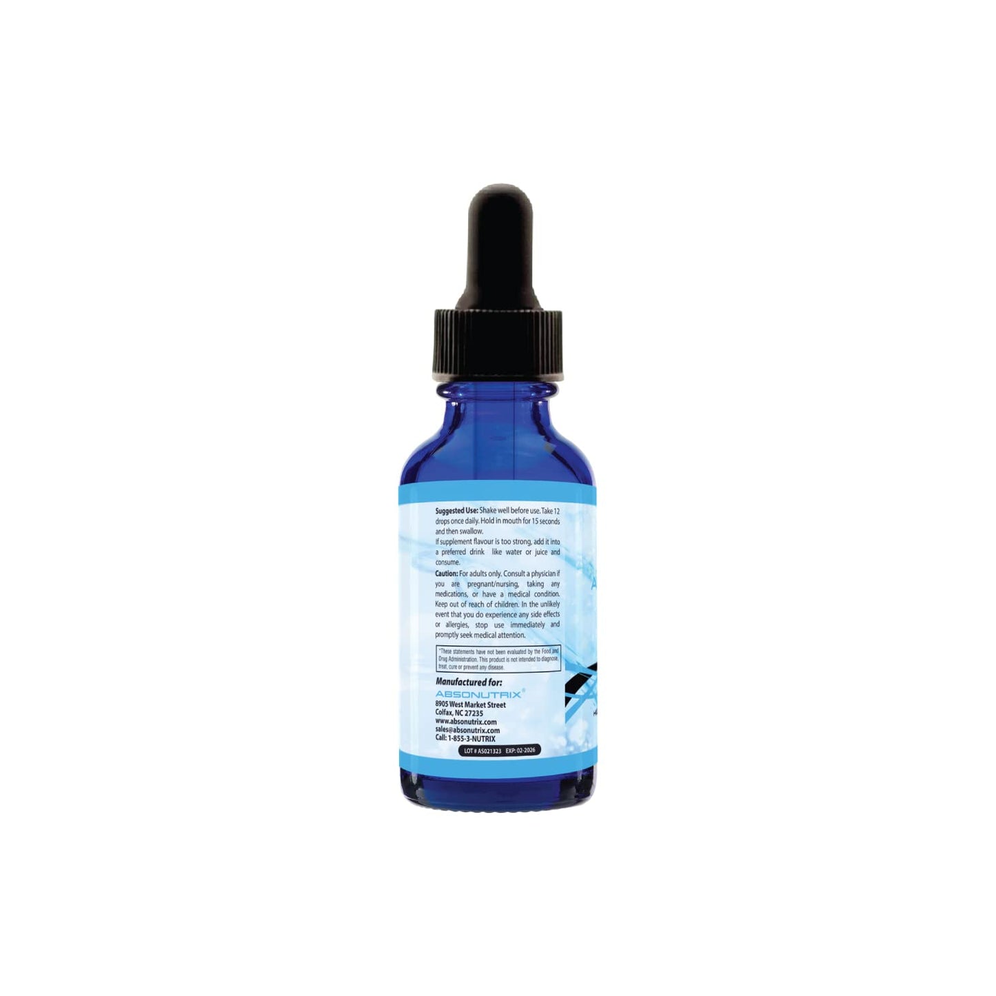 Absonutrix Kava Kava Root Extract Liquid Form 590 mg per serving 4 Oz, Made in USA, Quick Absorption, Quality Potent Ingredients, Non-GMO, GMP Certified Facility, Cruelty-Free Products
