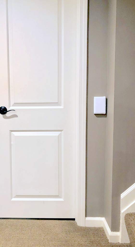 Child Be Safe, Baby Toddler Pet Resistant Electrical Safety Cover Guard for Home and Business, Made in USA, Traditional Standard Toggle Light Switch (2 Count, White)