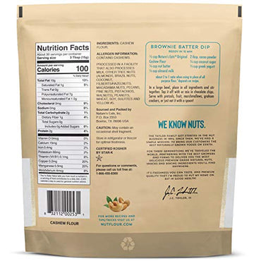 Nature's Eats Cashew Flour Finely Ground, 16 Oz