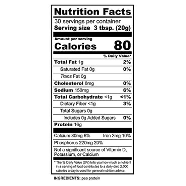 NutriBiotic Pea Protein, 21 Oz | Low Carb Vegan Plant Protein Powder | 100% Grown & Processed in The USA | Deliciously Creamy & BCAA-Rich | Made Without Chemicals, GMOs & Gluten | Keto Friendly