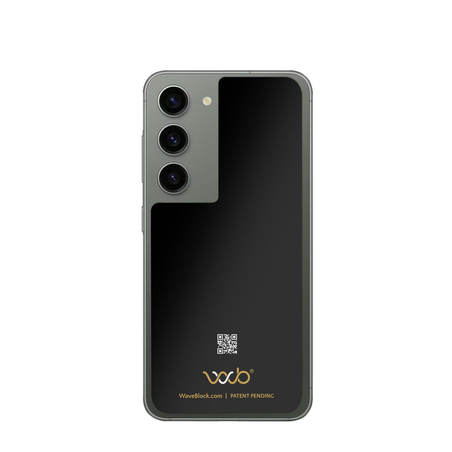 WAVEBLOCK Protection Sticker for Samsung Galaxy S23, Harm Blocker for Smartphone, 5G Shield Reduction, Fits Beneath Case, Tested in FCC Certified Lab