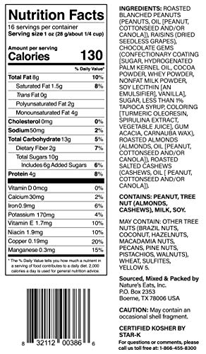 Nature's Eats Nuts for Recovery Muscle Trail Mix, Oz, Assorted, 16 Oz