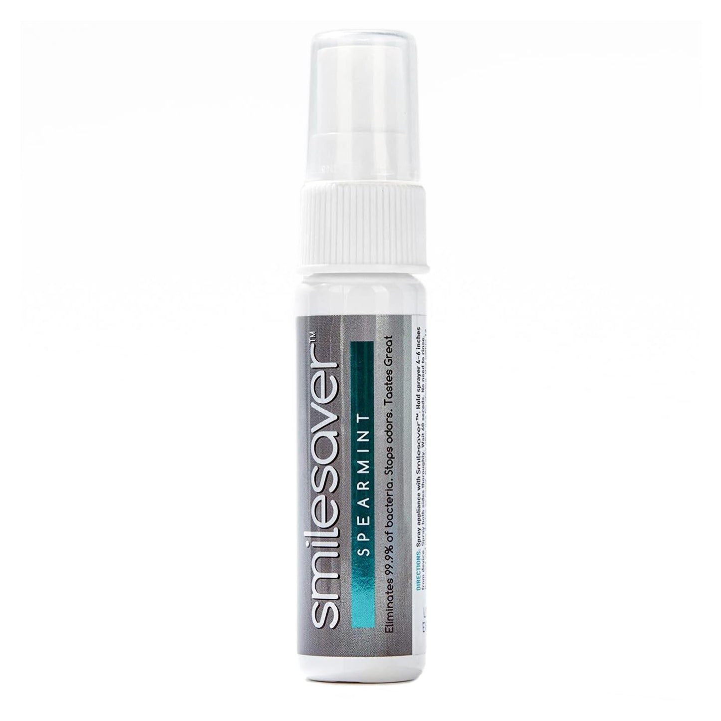 Smilesaver Retainer Cleaner Spray – Invisalign, Mouth Guard, and Denture Cleaner – Quick Oral Care for Aligner & Retainer Hygiene – Natural, Portable & Minty Fresh Oral Care Products (1oz)