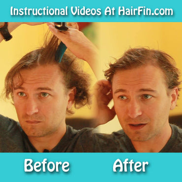 As Seen On Shark Tank - HairFin Haircut Tool Kit, Set of 3 Includes 2”, 3”, and 4” Hair Cutting Guides - Made in USA