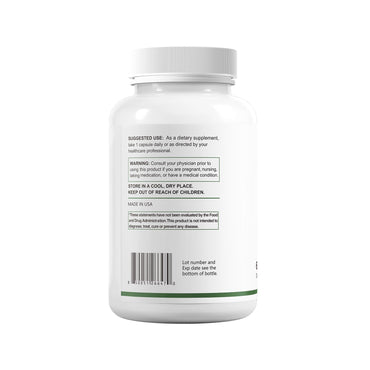 HUJ Zinc, 60 Capsules, Potent Antioxidant for Immune Support