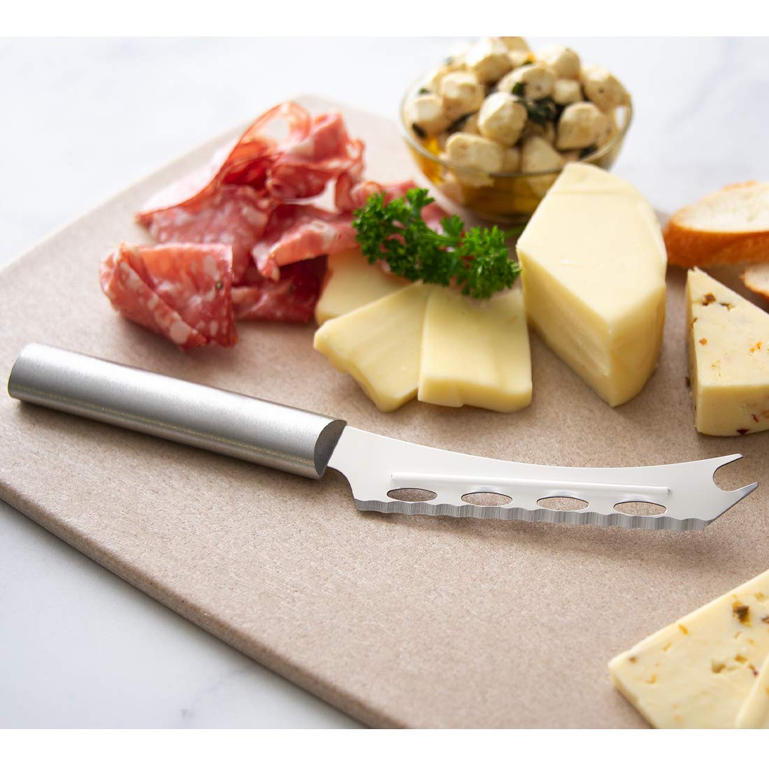 Rada Cutlery 7-Piece Starter Gift Part 2 Knife Set, Silver Handles