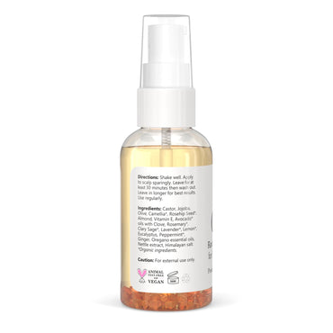 Isabella's Clearly GAIN, Hair Thickening Serum for Men and Women | Natural Herbal Scalp Oil with Castor, Jojoba, Clary Sage, Rosemary, Nettle Extract for Hair Loss, Thinning Hair | Made in USA