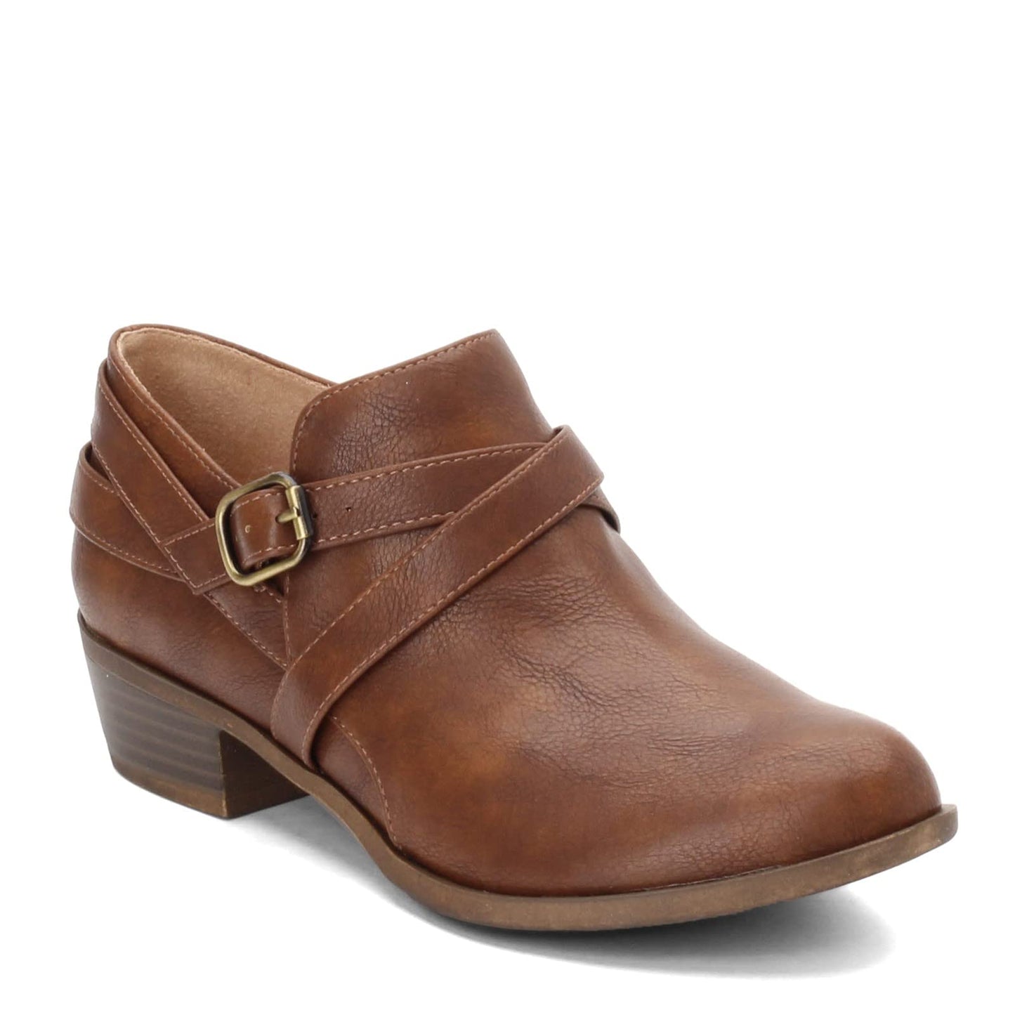 LifeStride Women's ADLEY Boot, whiskey, 8 W US