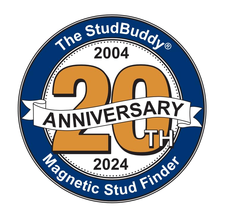 The StudBuddy® Magnetic Stud Finder Tool - Made in the USA - Easy to Use Stud Finder Magnet - No Batteries Required - Powerful Magnet Stud Finder - Wall Stud Finder for Drywall and Wood - Studfinder